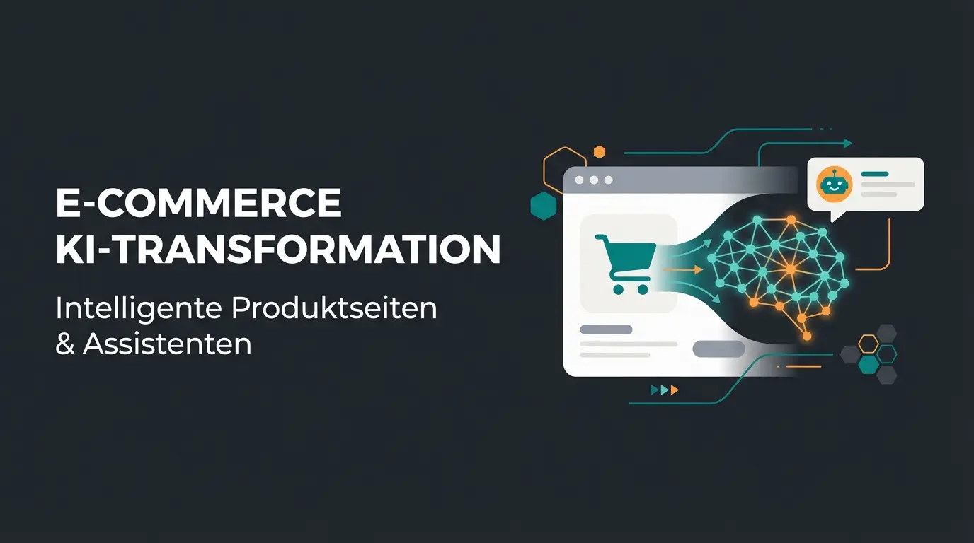 WooCommerce Produktseite mit KI-Berater-Integration auf dunklem Hintergrund