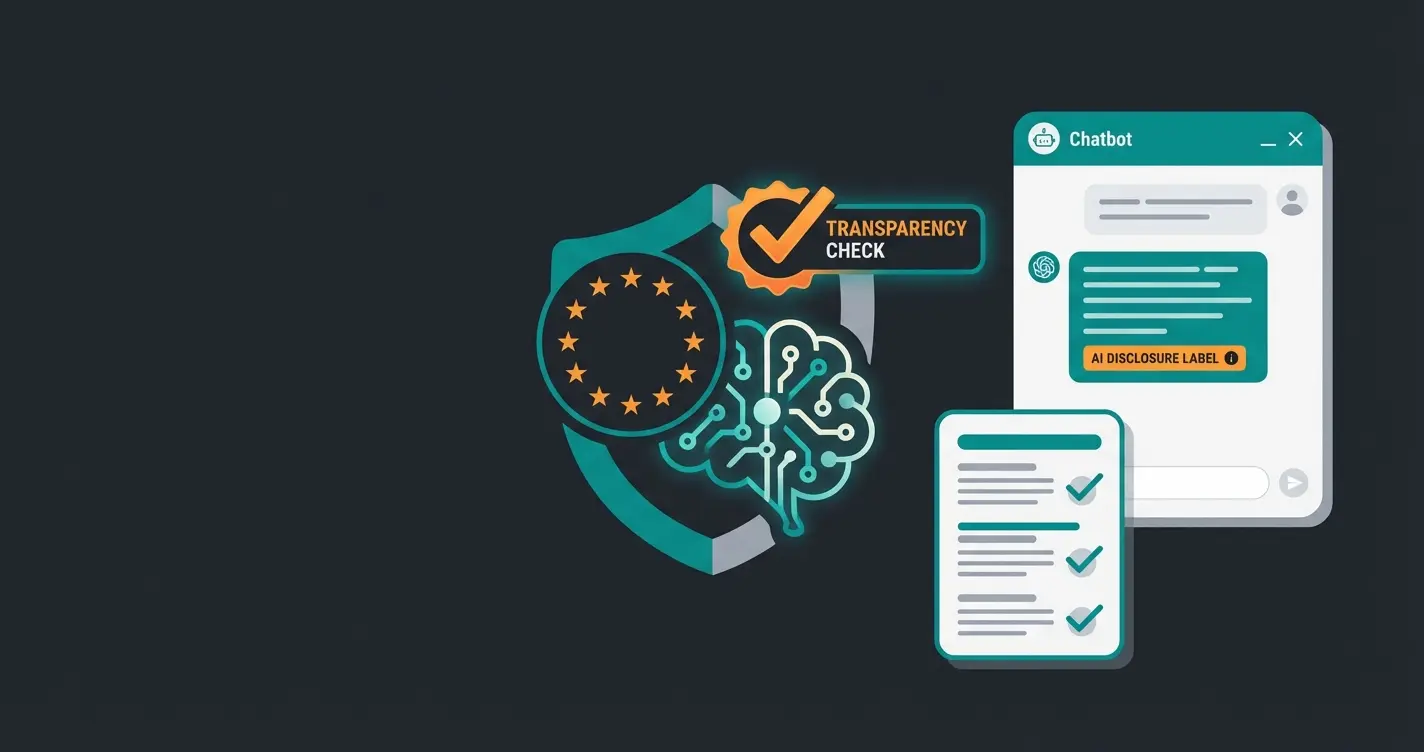 EU AI Act compliance requirements for WhatsApp chatbots showing transparency and labeling obligations