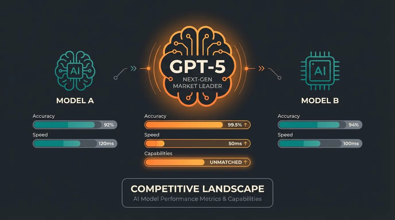 Vergleich GPT-5 mit Wettbewerbern Gemini 3 und Claude 3
