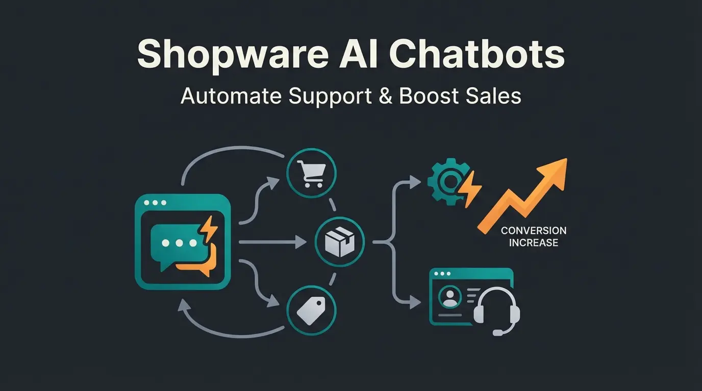 AI customer service concept showing automated product consultation and sales conversion