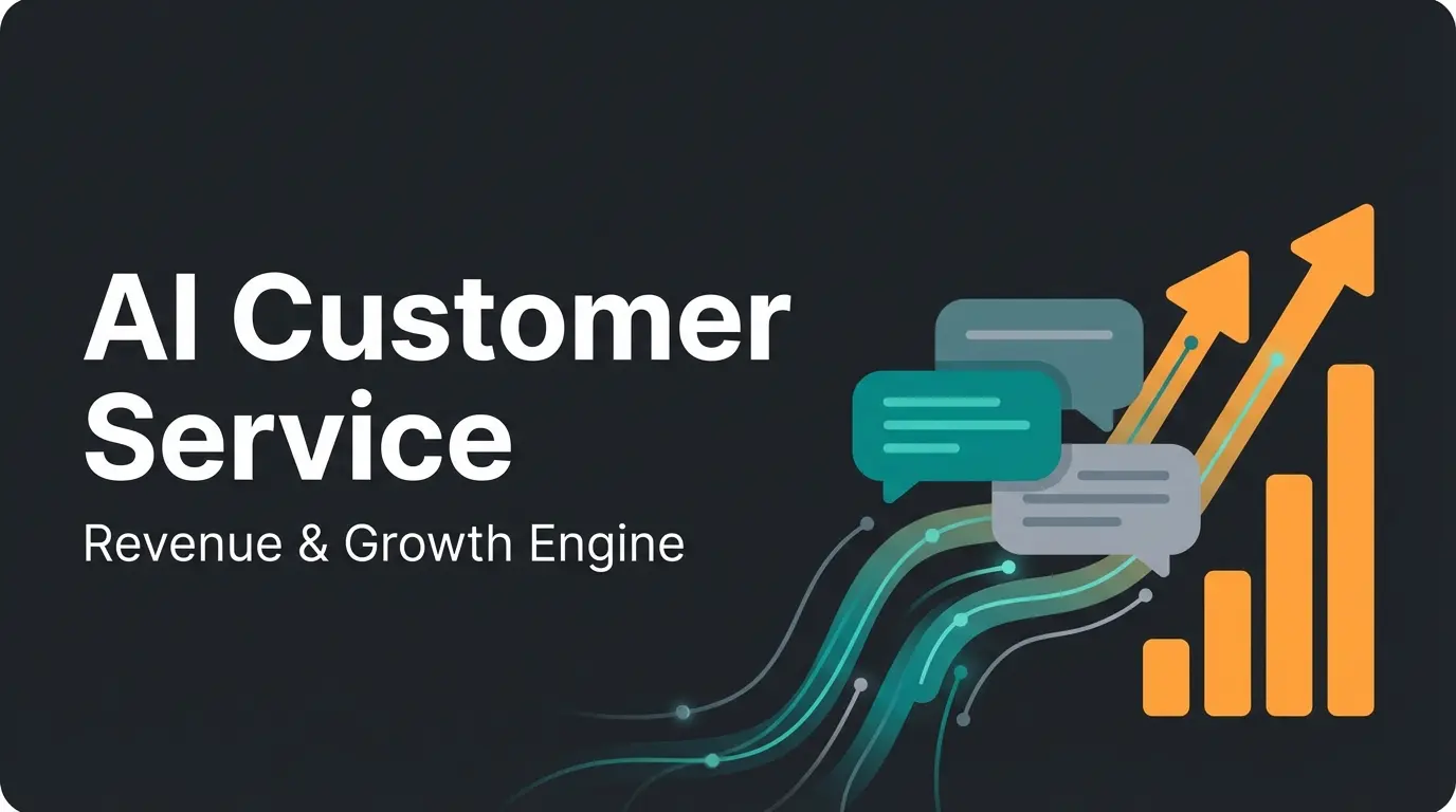 AI customer service automation transforming business support into revenue generation