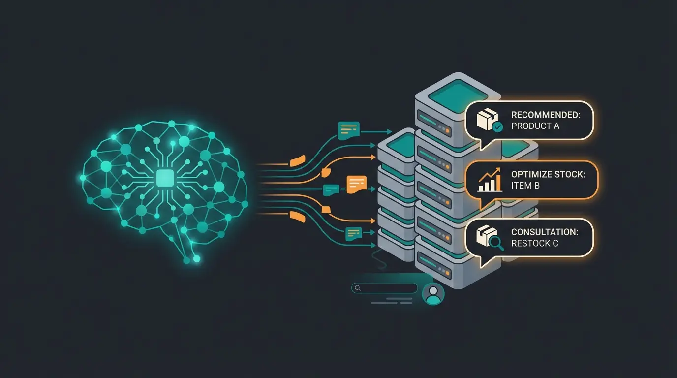 KI-Agent nutzt Warenwirtschaftsdaten für intelligente Kundenberatung