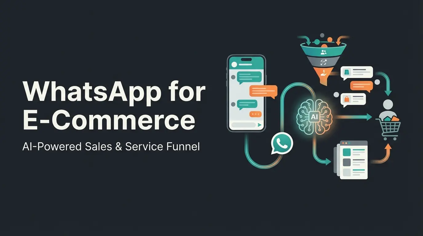 WhatsApp bot creation guide showing AI-powered sales consultation workflow