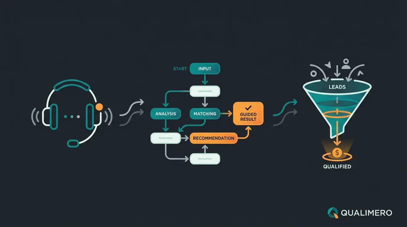 Three AI chatbot use cases for business: customer service automation, product consultation, and lead qualification