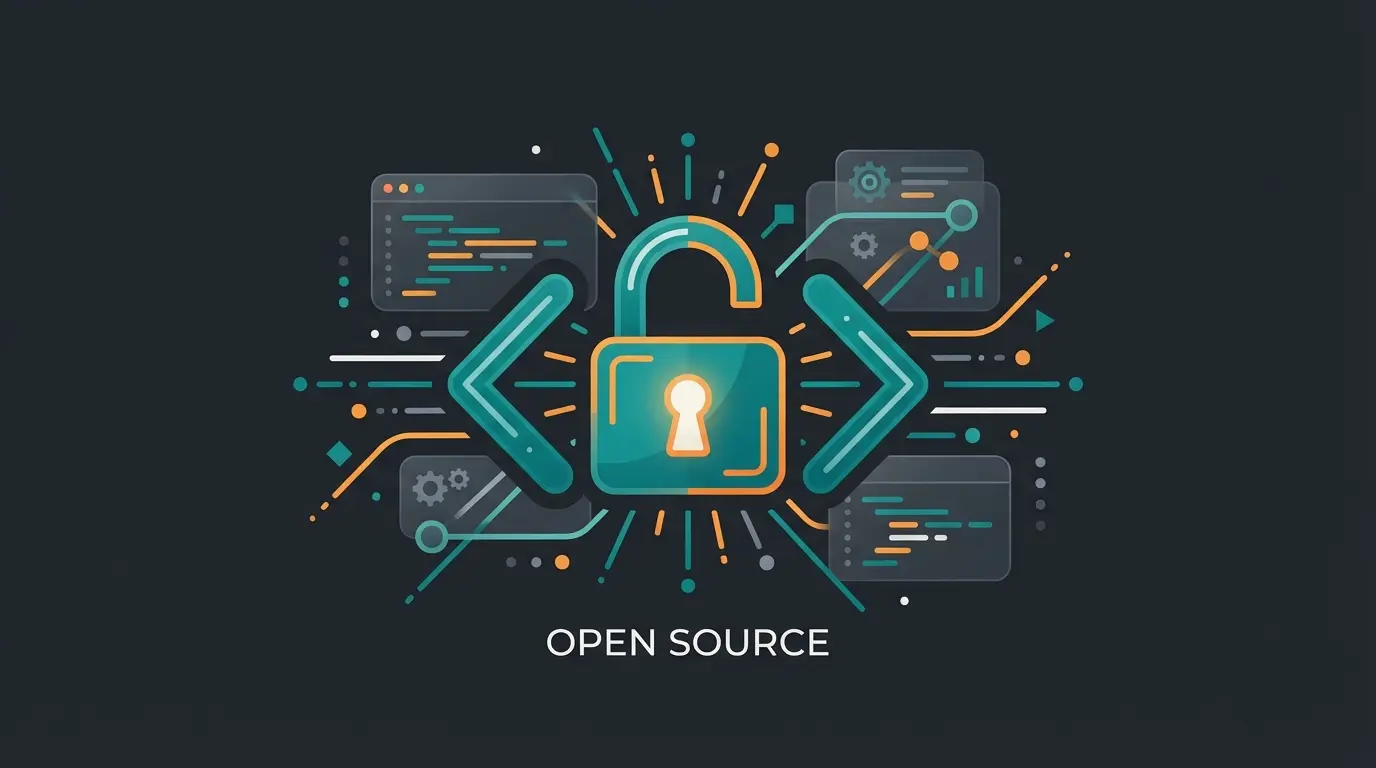 Community Edition open source concept illustration showing accessible software