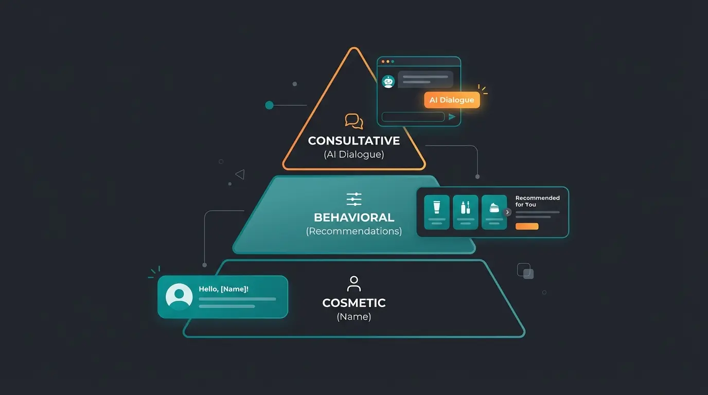Pyramide der E-Commerce Personalisierung