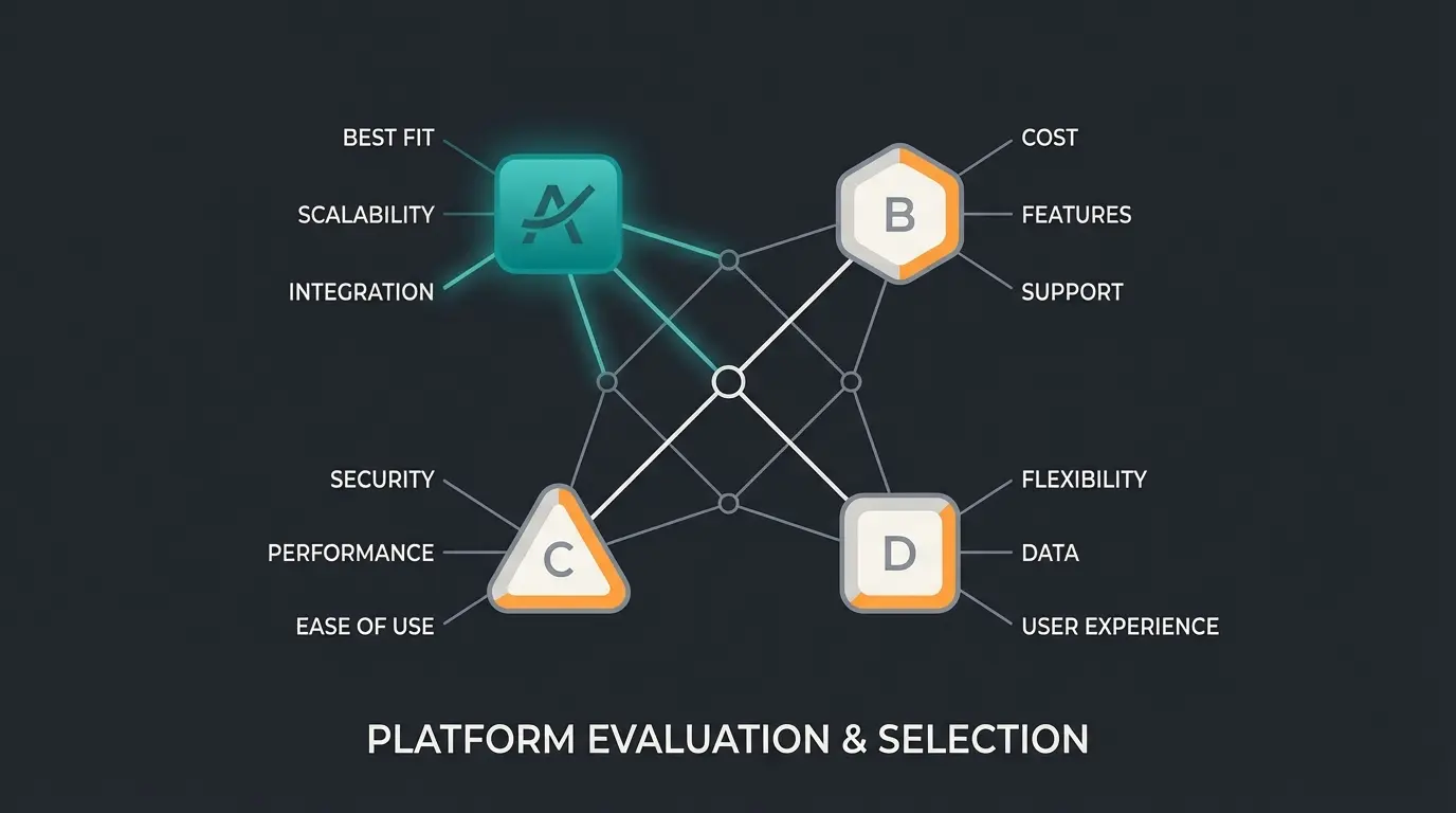 B2B E-Commerce Plattform-Vergleich mit Bewertungskriterien für Shopware, Magento, WooCommerce und BigCommerce