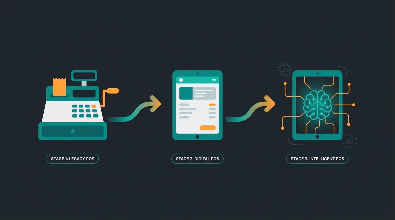 Evolution of retail point of sale systems from traditional to AI-powered