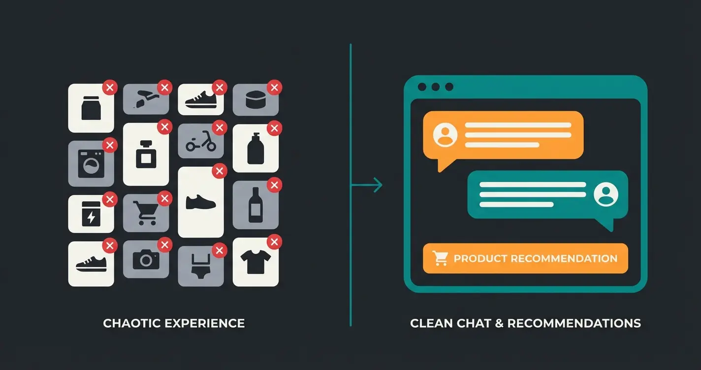 AI-powered product consultation dialogue in WooCommerce shop