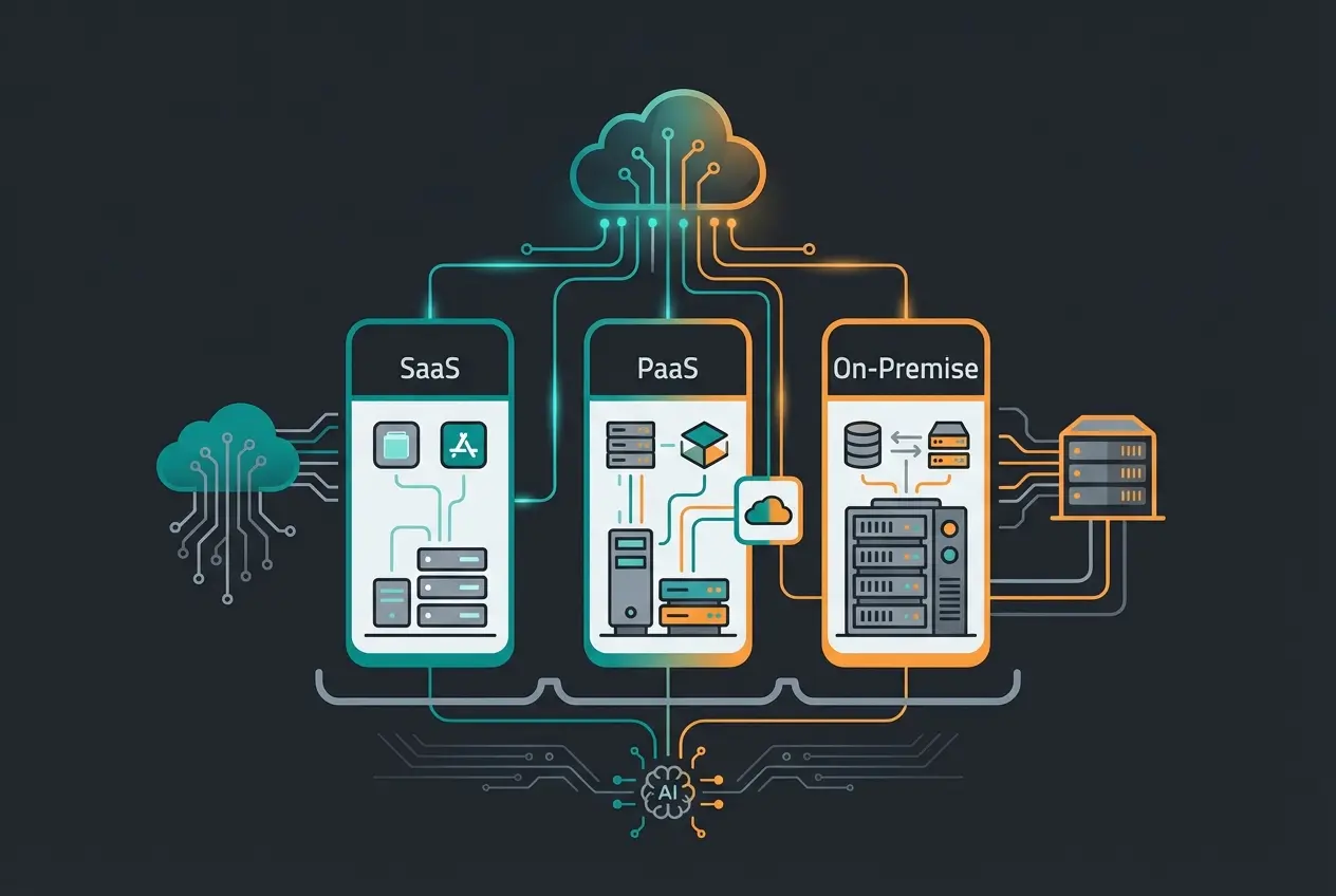 Comparison of Shopware hosting models for AI integration