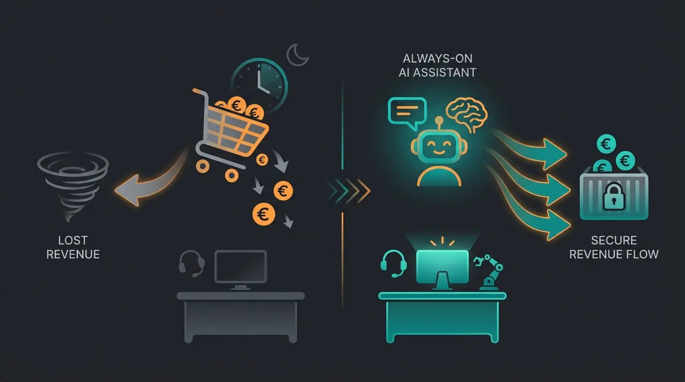 Cost of Silence Berechnung für Shopware Shops ohne Nacht-Support