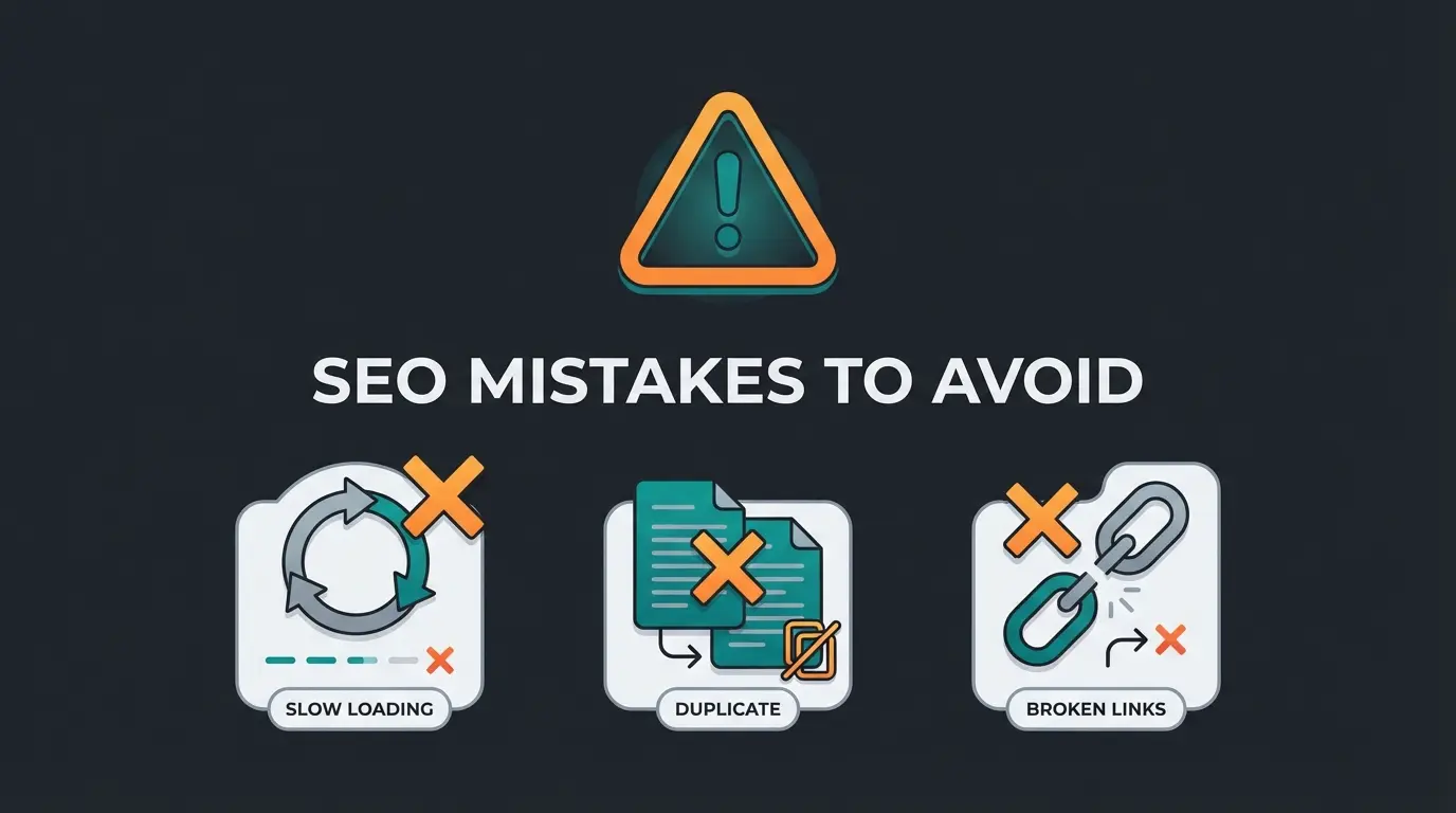 Häufige Shopware SEO-Fehler vermeiden: Duplicate Content, langsame Ladezeiten, fehlende Verlinkung