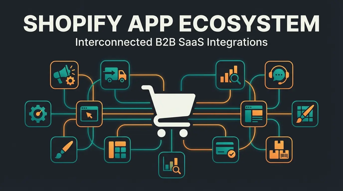 Modern Shopify plugins dashboard showing AI sales tools and e-commerce extensions