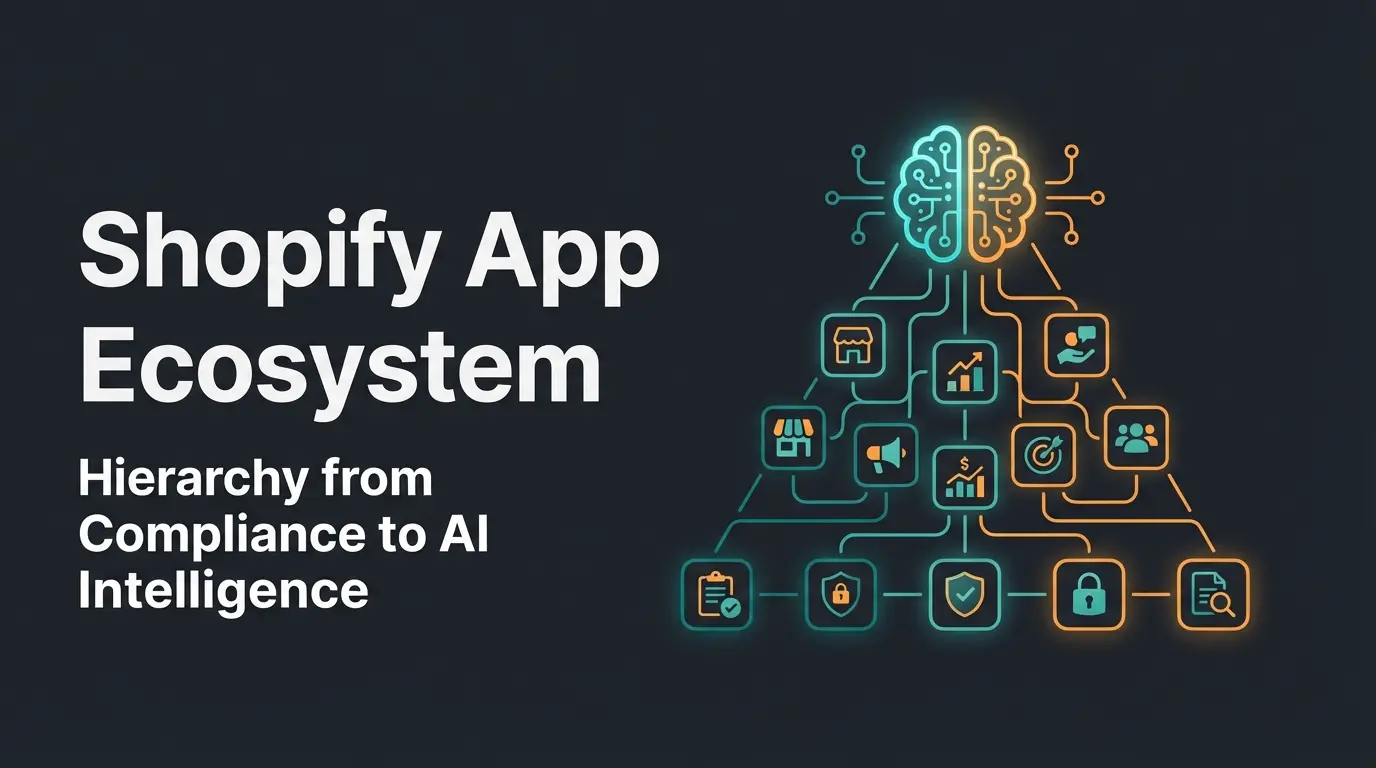 Best Shopify apps illustration showing app ecosystem and AI sales consultation tools