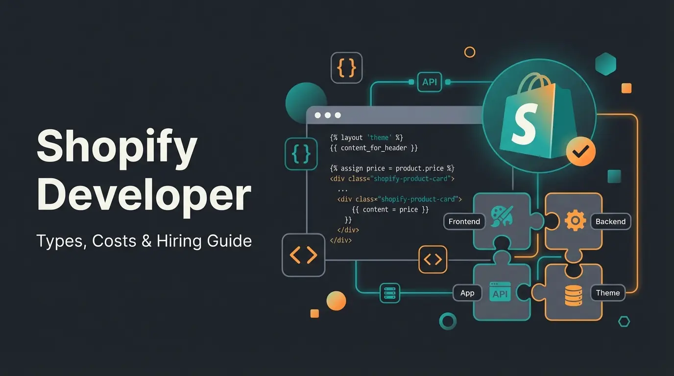 Shopify Developer: Types, Costs & Hiring Guide