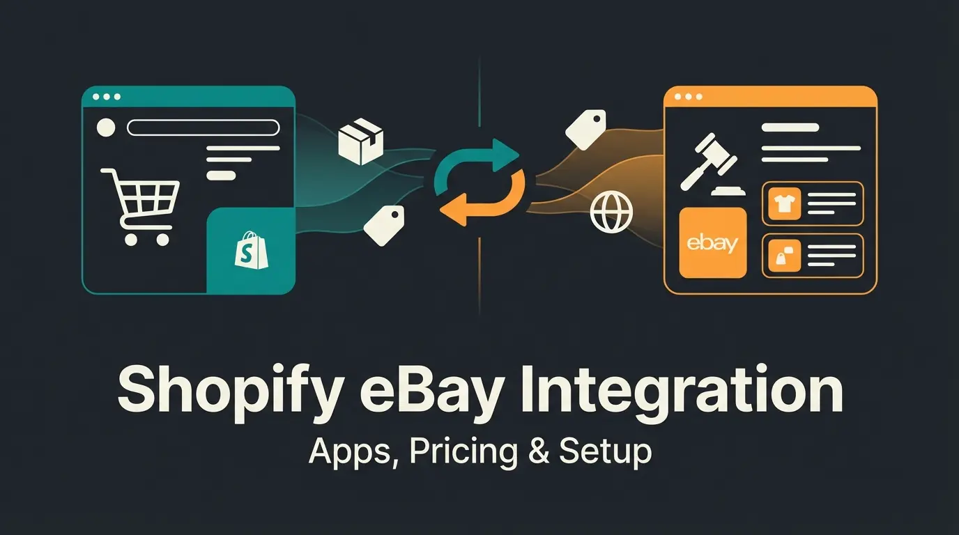 Shopify eBay Integration: Apps, Pricing, Setup