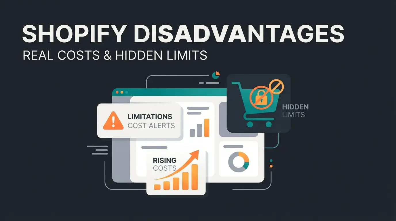 Shopify Disadvantages: Real Costs and Hidden Limits