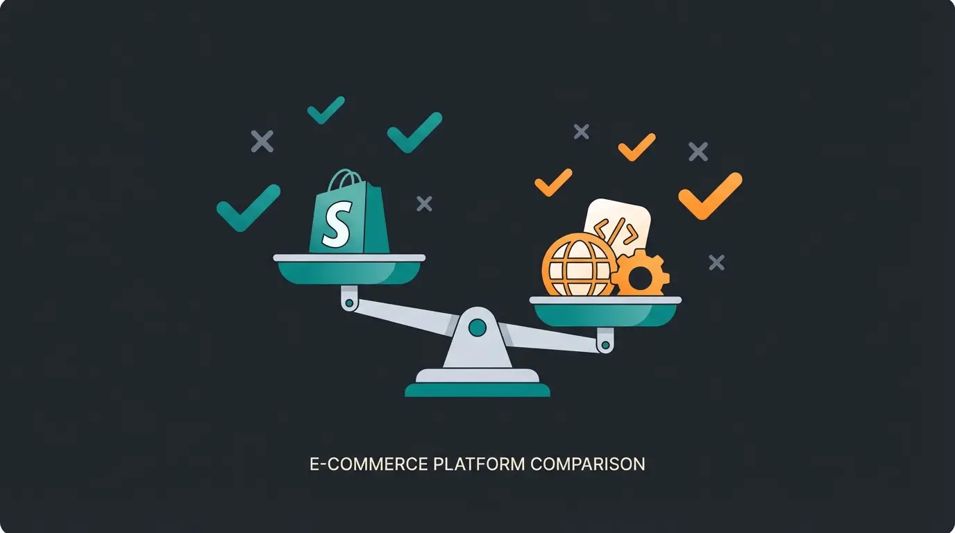 Shopify vs. Open-Source-Alternativen: Abwägung der Vor- und Nachteile