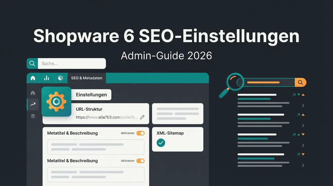 Shopware 6 SEO-Einstellungen: Alle Optionen im Admin optimal konfigurieren