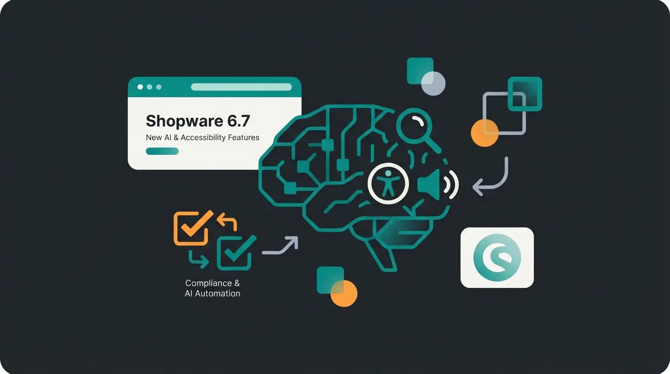 Shopware 6.7 Features: EAA Barrierefreiheit und KI Copilot Integration