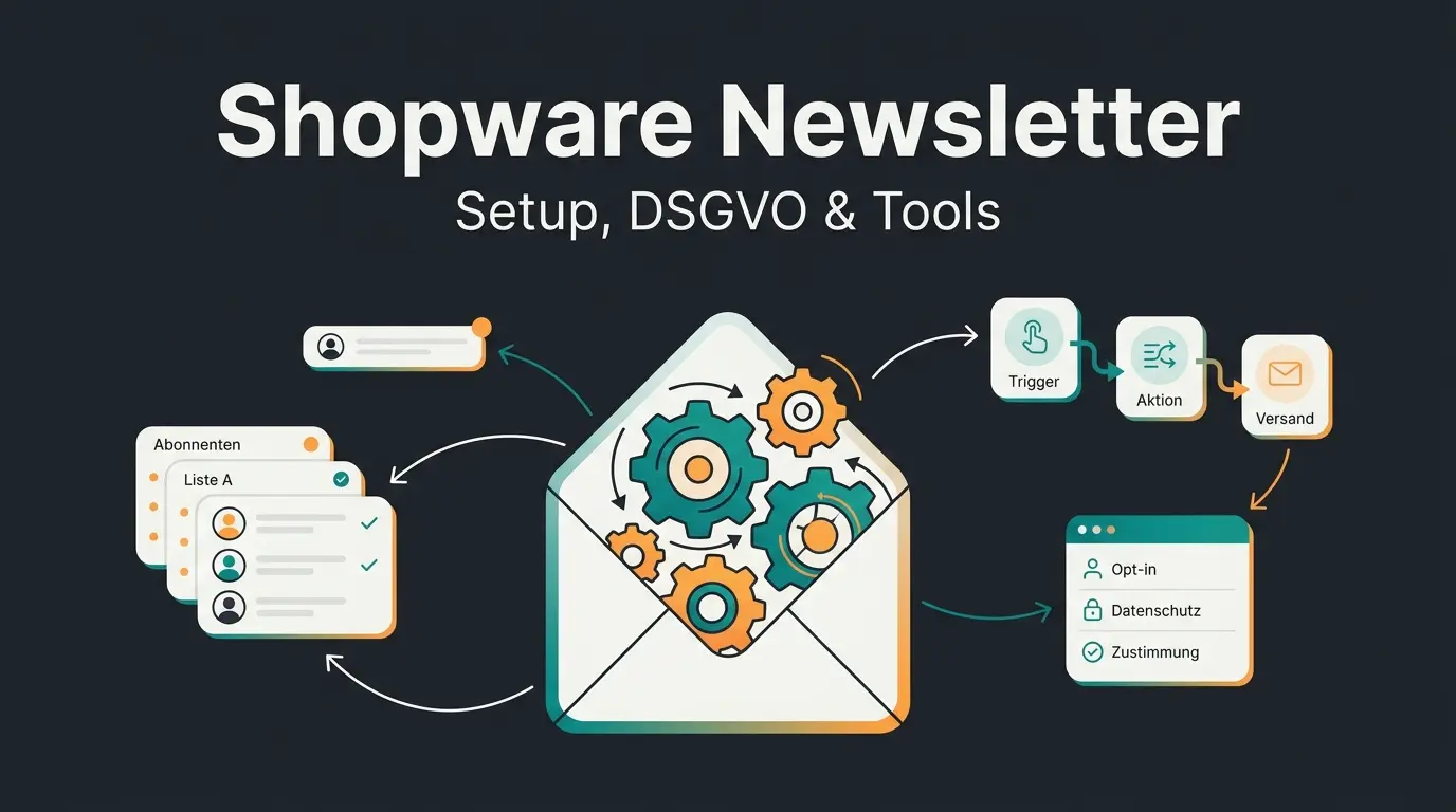 Shopware Newsletter: Setup, DSGVO & Tools