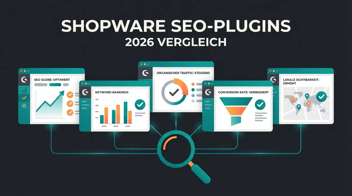 Shopware SEO-Plugins 2026: Die 5 besten Erweiterungen im Vergleich