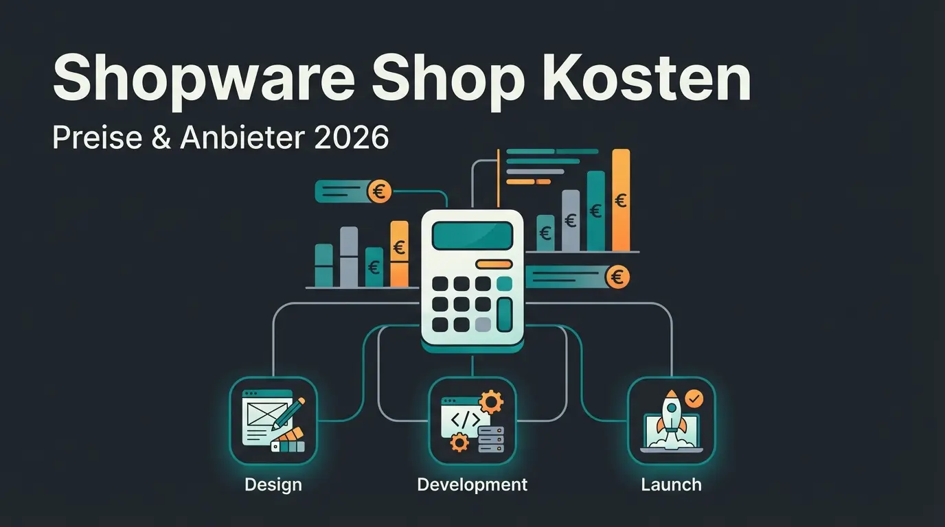 Shopware Shop erstellen lassen Kosten - Preise und Kostenaufschluesselung fuer 2026