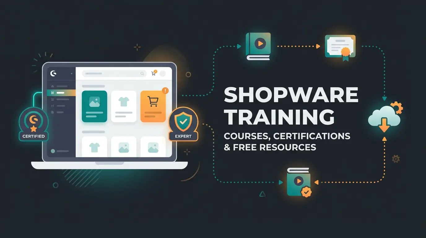 Shopware Training Guide 2026 - overview of courses, certifications and learning paths