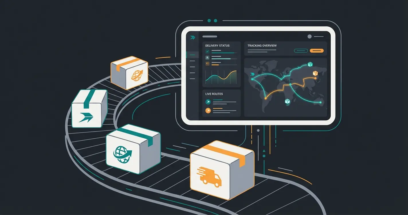 Shopware 6 shipping plugin comparison showing DHL, Sendcloud, and DPD integration options