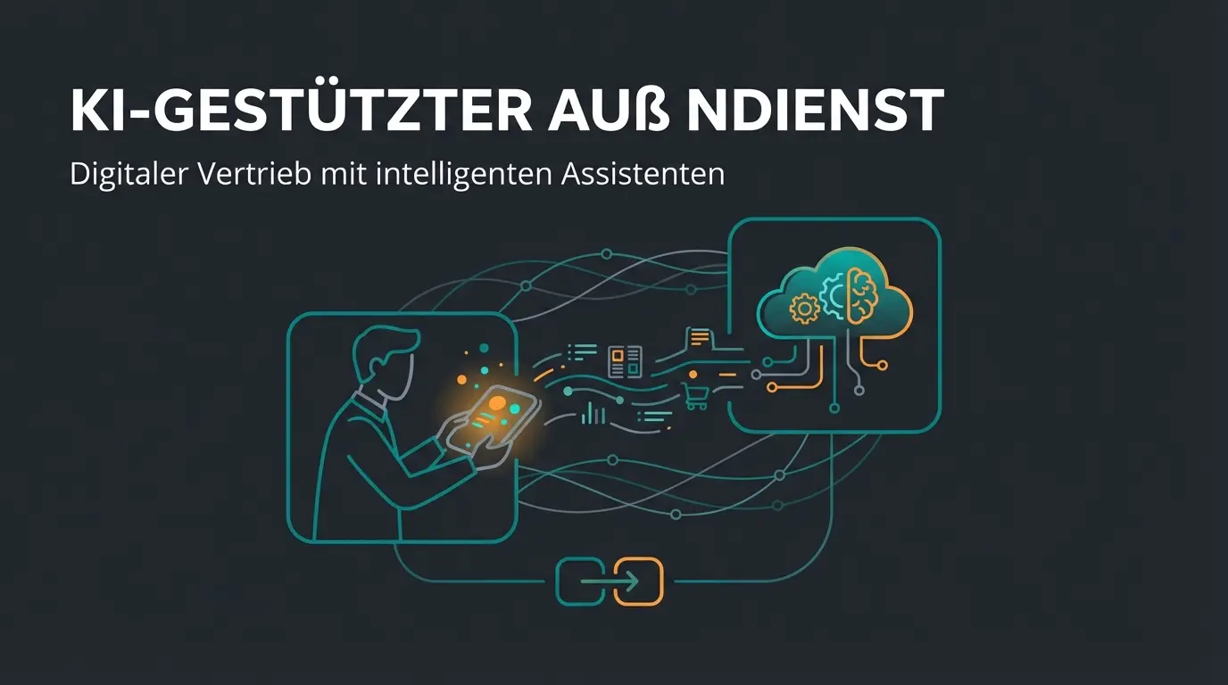 Shopware Außendienst mit KI-gestützter Beratung und Digital Sales Rooms Visualisierung
