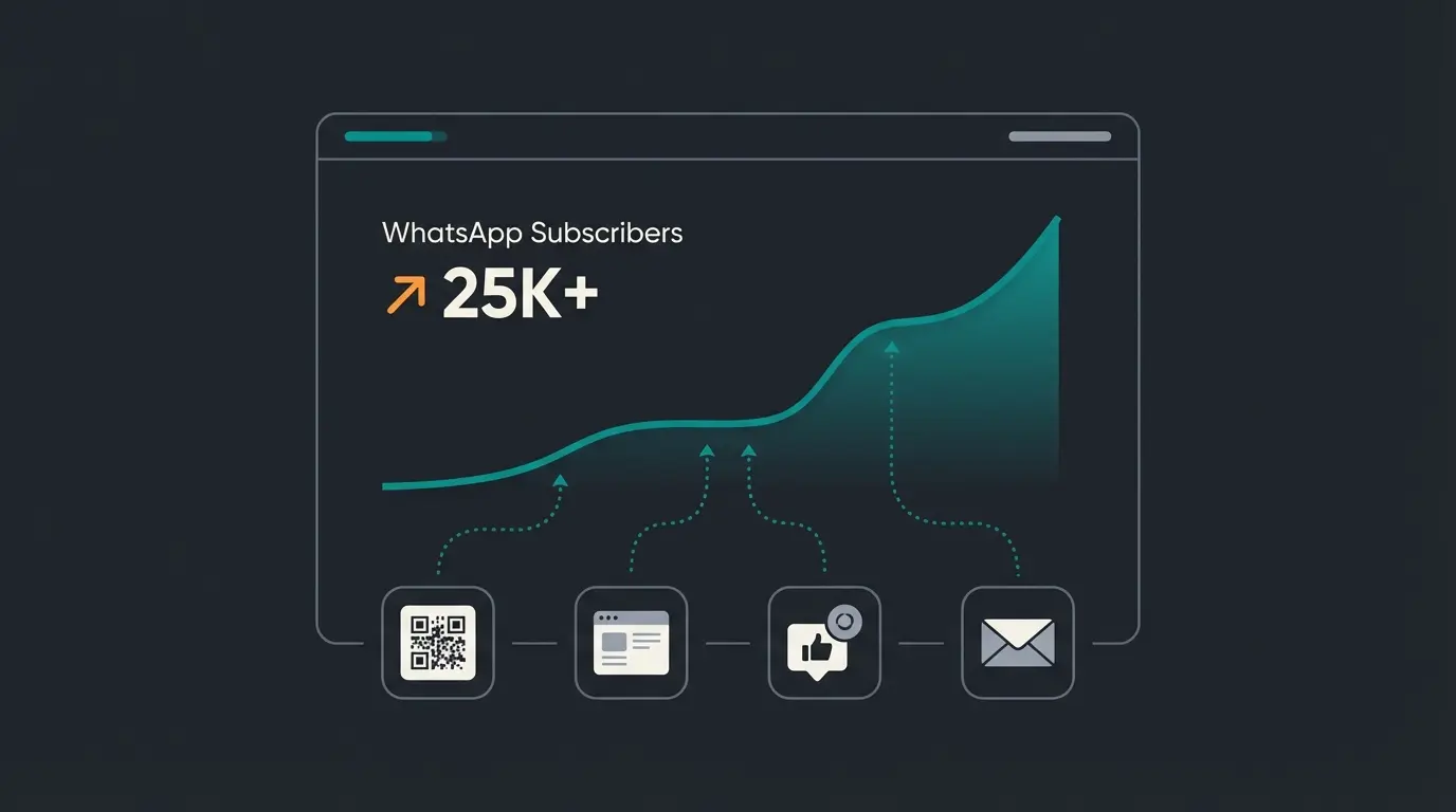 WhatsApp Kanal Wachstumsstrategien: Verschiedene Akquisitionskanaele fuer mehr Follower