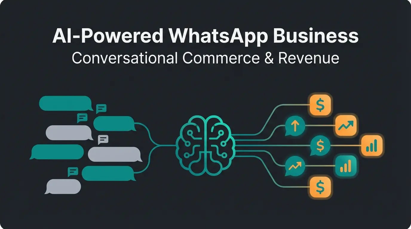 WhatsApp Business API pricing and AI consultation solution visualization