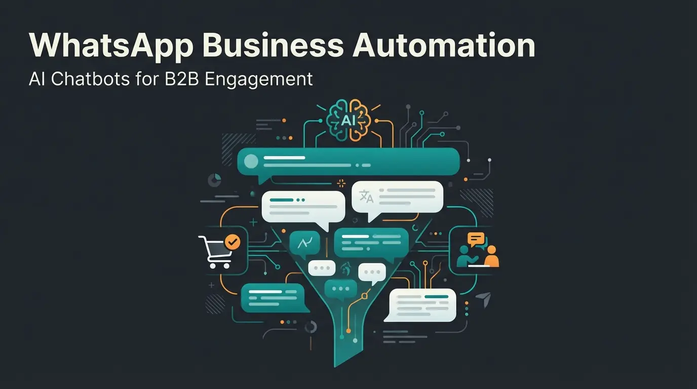 WhatsApp marketing strategy visualization with AI consultation flow and messaging icons