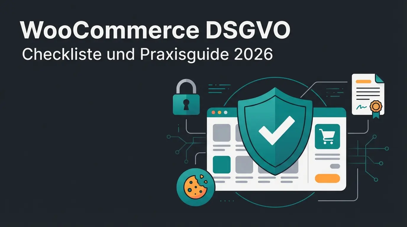 WooCommerce DSGVO: So machst du deinen Shop rechtssicher (2026)