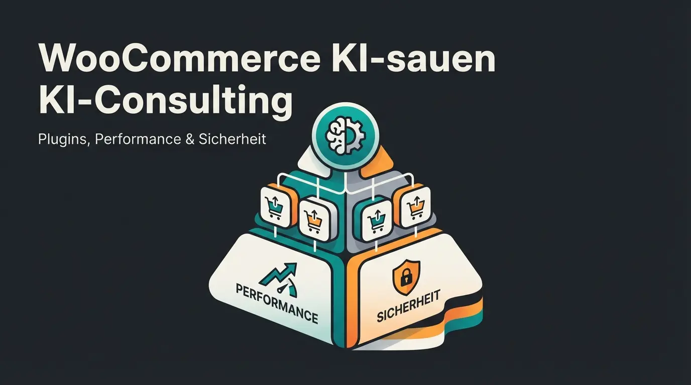 WooCommerce Plugin Pyramide mit KI-Beratung an der Spitze für deutsche Online-Shops