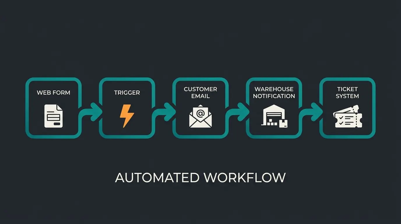 Automatisierter Widerrufs-Workflow mit Shopware 6 Flow Builder